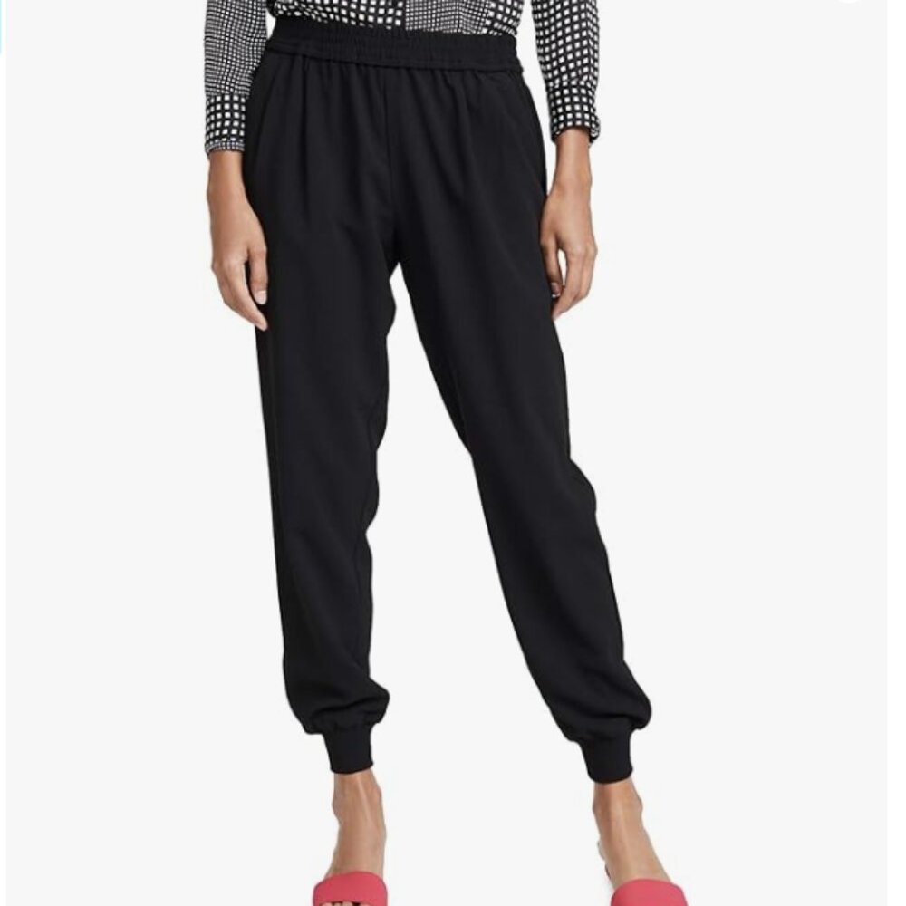 Joie Caviar Mariner Stretch Waist Jogger Trouser Pants Size XS